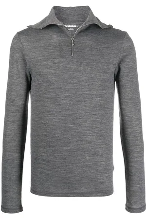 Jil Sander Logo-print mélange-effect T-shirt