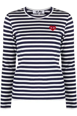 Comme des Garçons Horizontal-stripe long-sleeve T-shirt