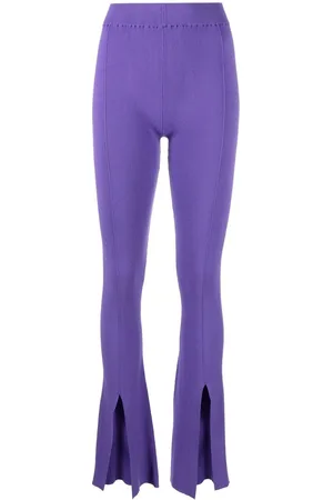 REMAIN Front slit knit trousers