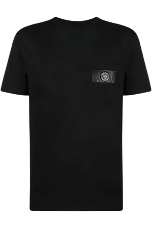 Philipp Plein Logo-patch short-sleeved T-shirt