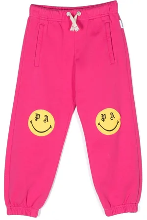 Palm Angels Smiley-print track pants