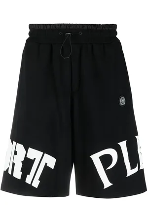 Philipp Plein Logo-print track shorts