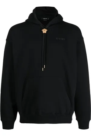 VERSACE La Medusa cotton hoodie
