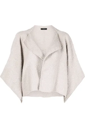 Voz Cropped wide-sleeve bolero