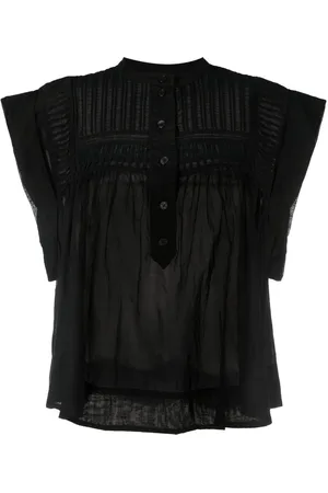 Marant Etoile Leaza pleated blouse