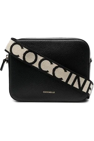 Coccinelle Pebbled-leather crossbody bag