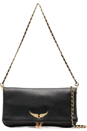 Zadig & Voltaire Rock logo-plaque shoulder bag