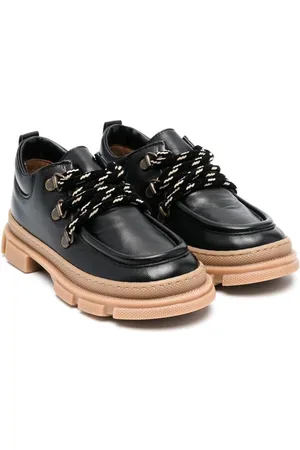 PèPè Lug-sole leather shoes