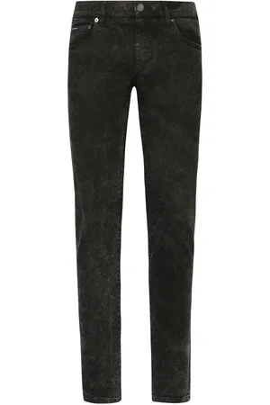 Dolce & Gabbana Marble-effect skinny jeans