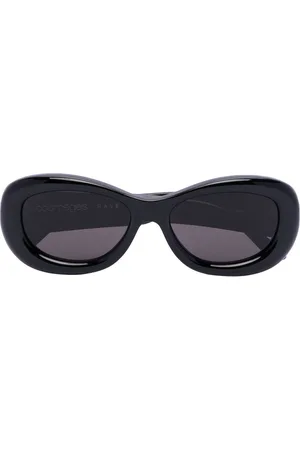 Courrèges Oval-frame sunglasses