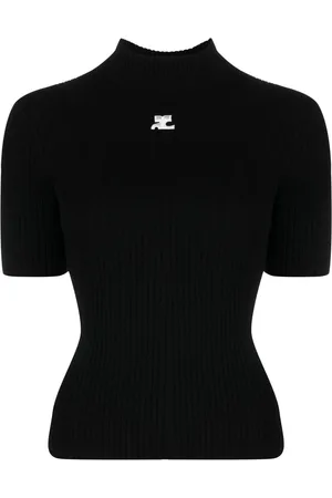 Courrèges Reedition rib-knit sweater