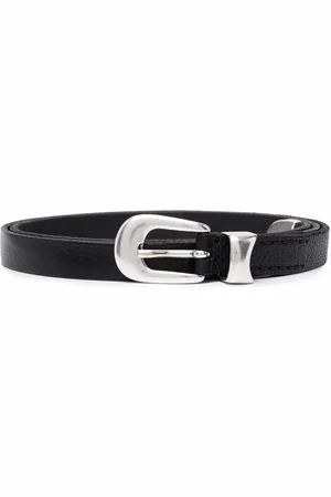 OUR LEGACY Pin-buckle leather belt