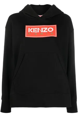 Kenzo Logo-print cotton hoodie