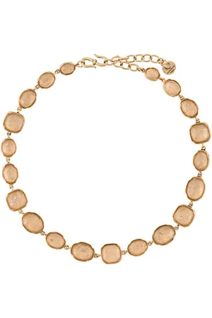 Goossens Cabochons embellished necklace