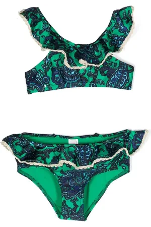 ZIMMERMANN Tiggy paisley-print bikini set