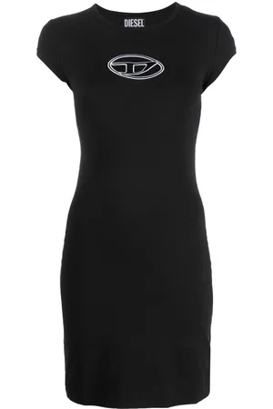 Diesel D-Angiel cut-out T-shirt minidress