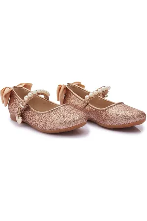 Tulleen Bow-detail ballerina shoes