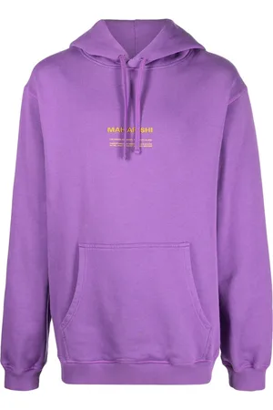 Maharishi Logo-embroidered organic cotton hoodie