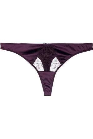 MAISON CLOSE Villa Satine lace thong