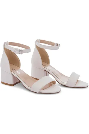 Tulleen Leather block-heel sandals