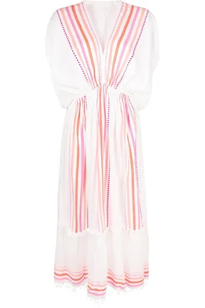 Lemlem Eshe stripe-print dress