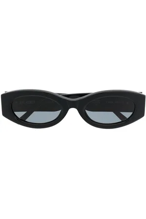 The Attico X Linda Farrow Berta rectangle-frame sunglasses