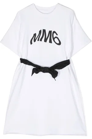 Maison Margiela Logo-print T-shirt dress