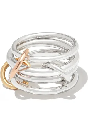 SPINELLI KILCOLLIN 18kt gold and Sagittarius stacking ring