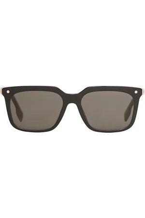 Burberry Stripe detail square-frame sunglasses