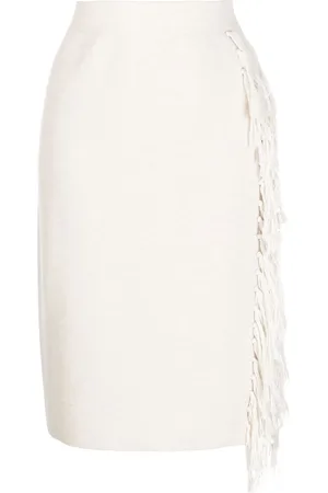 Onefifteen Fringe-detail midi dress