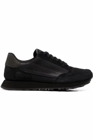 Armani Exchange Side logo-print sneakers