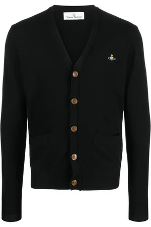 Vivienne Westwood Orb-logo V-neck cardigan