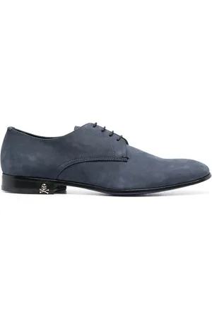 Philipp Plein Derby suede Oxford shoes