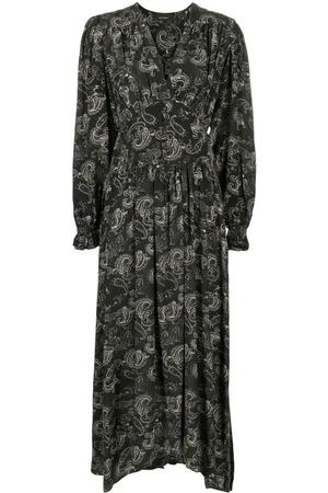 Isabel Marant Myrala paisley-print midi-length dress