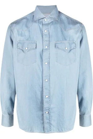 Brunello Cucinelli Button-up denim shirt