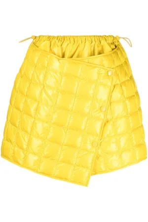 Moncler Asymmetric quilted skirt