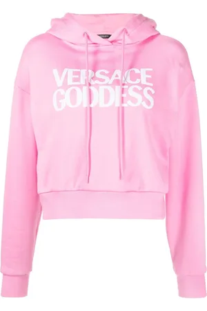 VERSACE Goddess logo hoodie