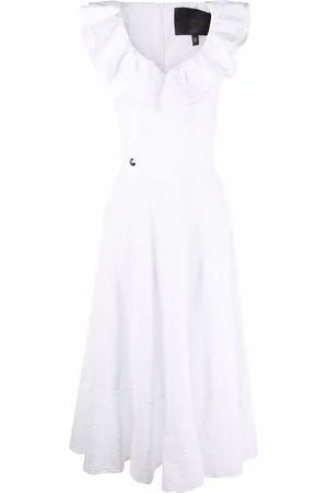 Philipp Plein Lace-design midi dress
