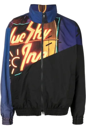BLUE SKY INN Graphic print bomber jacket