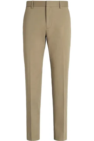 Ermenegildo Zegna Tailored cotton trousers