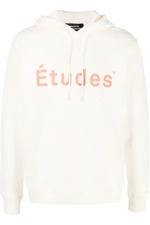 Etudes Klein logio-print hoodie