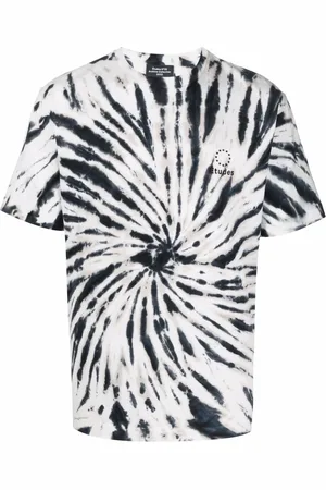 Etudes Tie dye-print short-sleeved T-shirt
