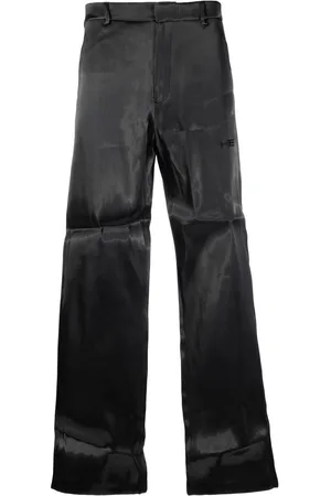 HELIOT EMIL Logo-embroidered trousers