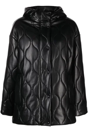 Stand Studio Everlee quilted faux-leather jacket