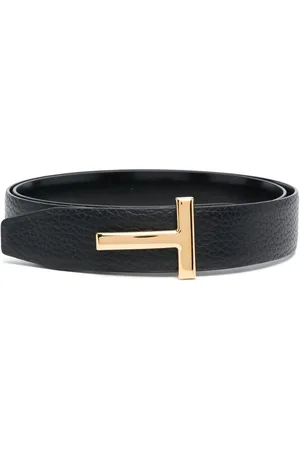 Tom Ford Logo-plaque 30mm leather belt