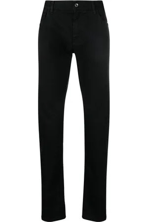 Dolce & Gabbana Logo-plaques straight-leg jeans