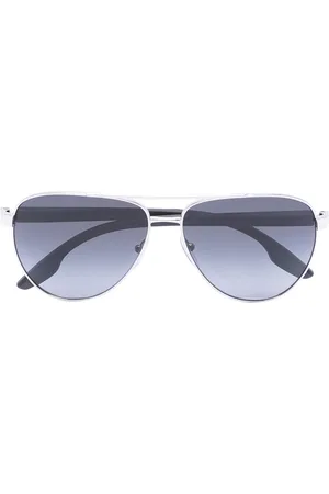 Prada Navigator tinted-lenses sunglasses