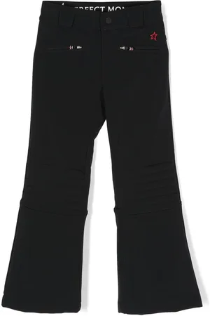 Perfect Moment Logo-embroidered flared trousers