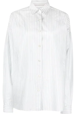 Stella McCartney Stripe-print long-sleeved shirt