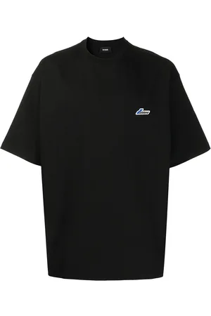 We11 Done Logo-patch cotton t-shirt